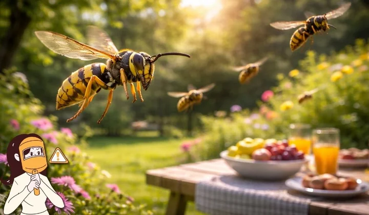 Obraz do artykułu: Osy i szerszenie w sezonie - zagrożenia, zapobieganie i skuteczne zwalczanie