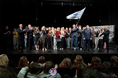 Młodzież z Leżajska wystawiła „Sekret”. Teatr wsparł profilaktykę