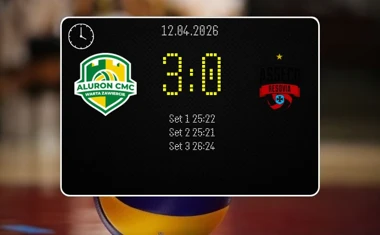 [SIATKÓWKA] PlusLiga: Aluron CMC Warta Zawiercie – Asseco Resovia Rzeszów 3:0, lider nie oddał seta