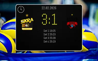 [SIATKÓWKA] PGE GiEK SKRA Bełchatów – Asseco Resovia Rzeszów 3:1 w 22. kolejce PlusLigi