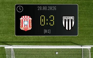 [PIŁKA NOŻNA] Betclic 2. liga: Resovia Rzeszów – Sandecja Nowy Sącz 0:3