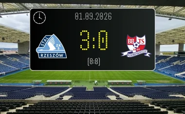 [PIŁKA NOŻNA] Puchar Polski: Stal Rzeszów – Podbeskidzie Bielsko-Biała 3:0. Hat trick S. Pukali dał awans gospodarzom