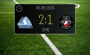 [PIŁKA NOŻNA] Stal Rzeszów – Polonia Warszawa 2:1. Zwycięstwo gospodarzy w Betclic 1. lidze