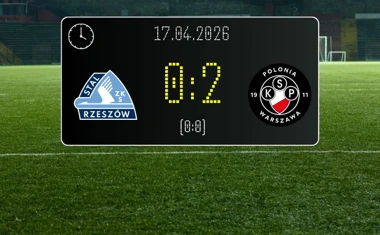 [PIŁKA NOŻNA] Stal Rzeszów – Polonia Warszawa 0:2 w Betclic 1. lidze – goście rozstrzygnęli wszystko w samej końcówce