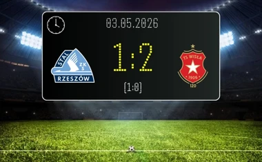 [PIŁKA NOŻNA] Stal Rzeszów – Wisła Kraków 1:2 w Betclic 1. lidze. Goście odwrócili mecz po przerwie