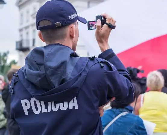 Policja promuje służbę podczas dnia otwartego na jarosławskiej uczelni