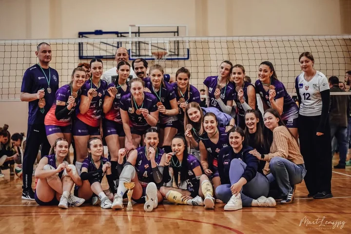 Grafika promocyjna wydarzenia AZS UR DevelopRes II Rzeszów — SST Mark‑Bud Lubcza Racławówka: mecz o Mistrzostwo Podkarpackiej I Ligi Kobiet