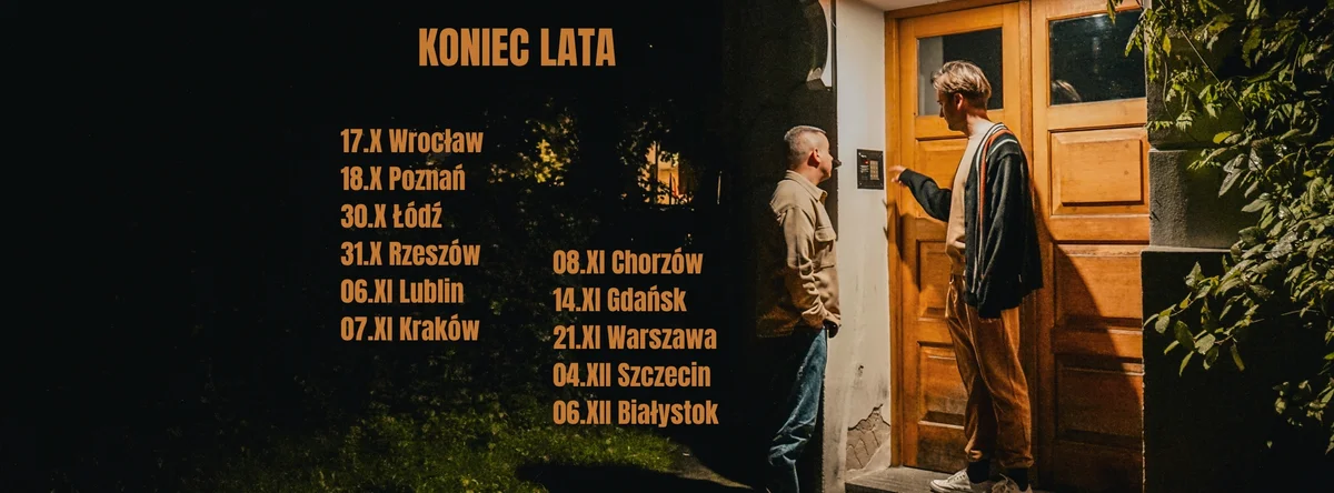Grafika promocyjna wydarzenia cosmos | KONIEC LATA w Rzeszowie