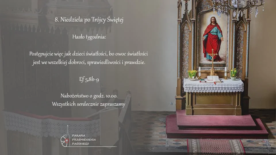 Grafika promocyjna wydarzenia Ewangelickie nabożeństwo w Rzeszowie – modlitwa i wspólnota
