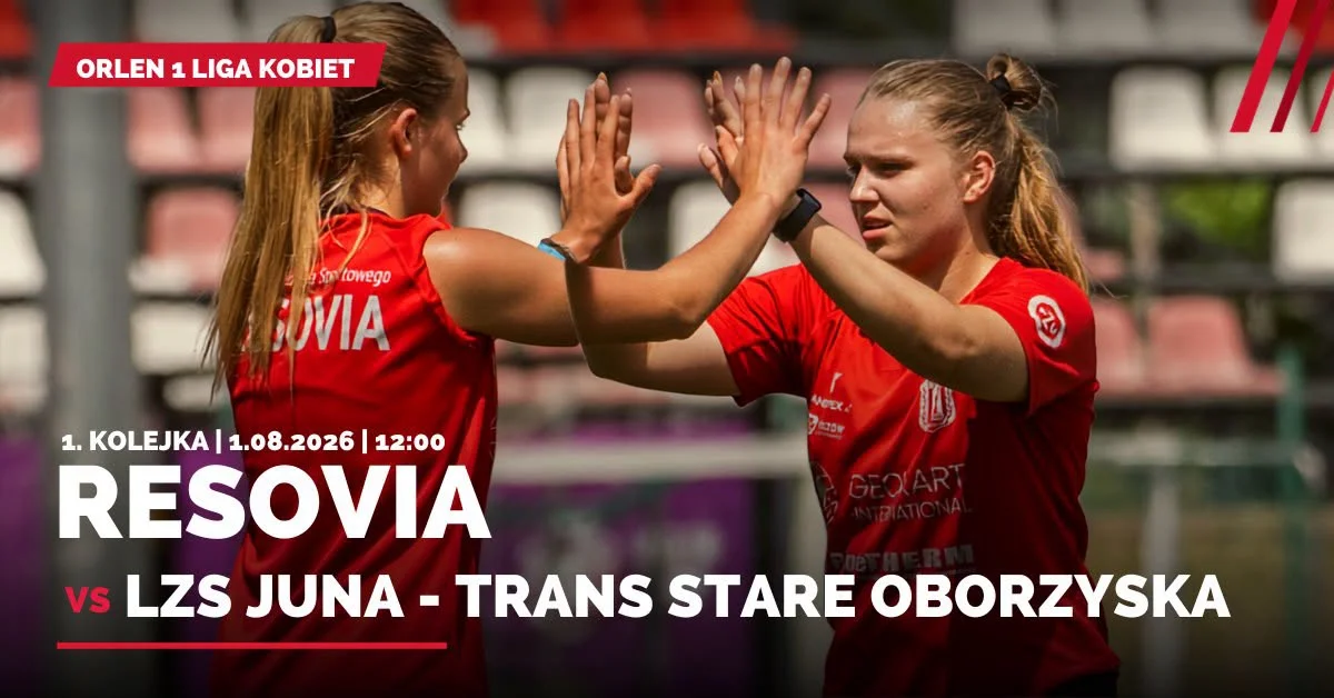 Grafika promocyjna wydarzenia Inauguracja Orlen 1 Ligi Kobiet w Rzeszowie