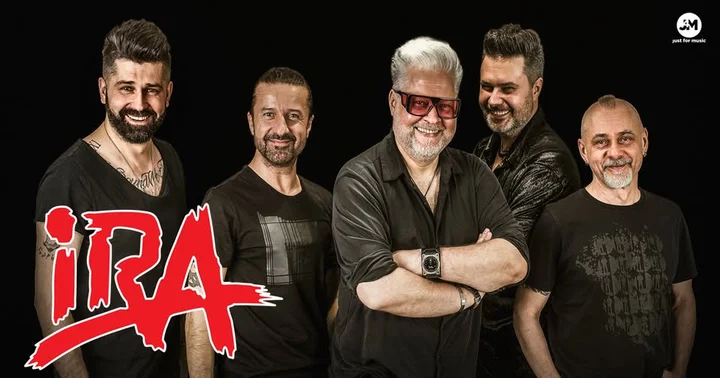 Grafika promocyjna wydarzenia IRA — koncert elektryczny w Rzeszowie, 14 marca 2026