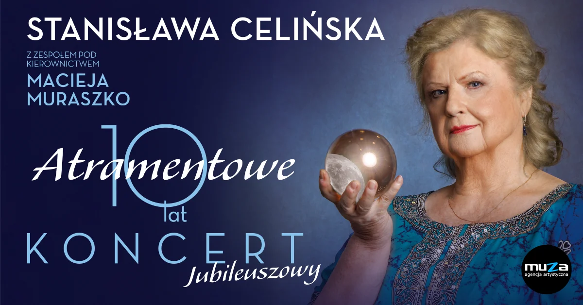 Grafika promocyjna wydarzenia Koncert jubileuszowy Stanisławy Celińskiej w Rzeszowie