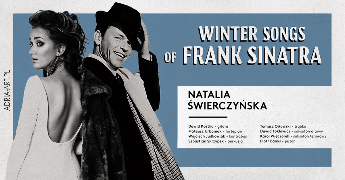 Grafika promocyjna wydarzenia Koncert muzyki Franka Sinatry w Rzeszowie