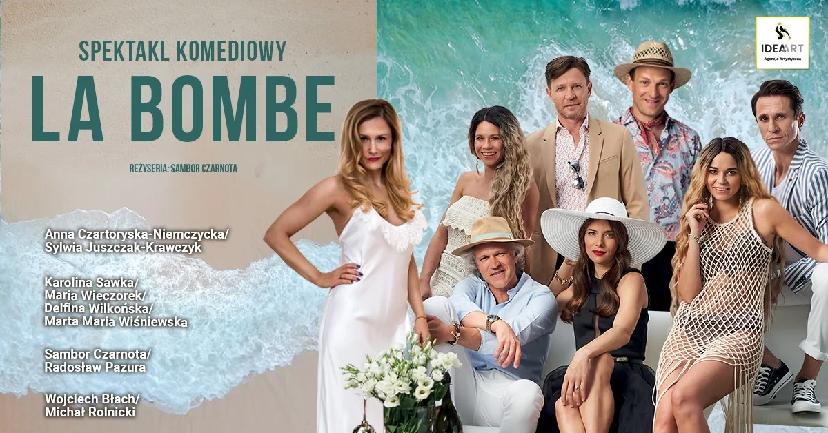 Grafika promocyjna wydarzenia La Bombe – komedia w Rzeszowie