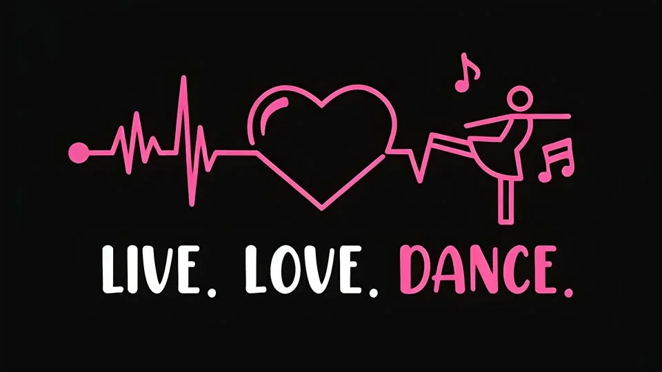 Grafika promocyjna wydarzenia Live. Love. Dance. – taniec intuicyjny Rzeszów