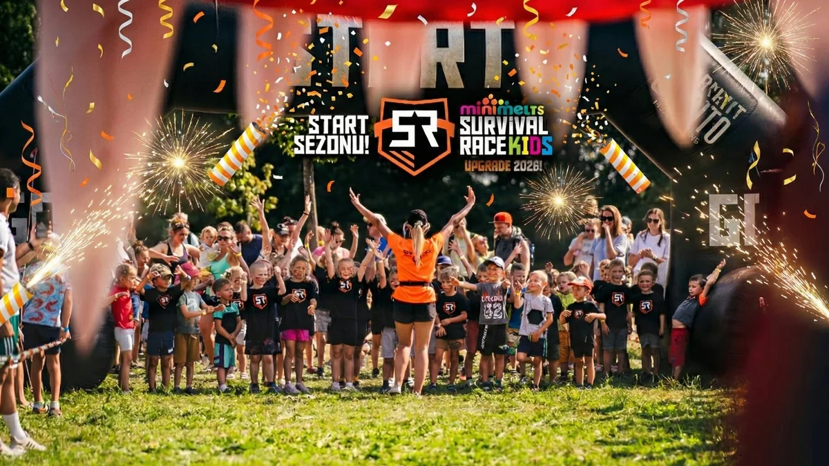Grafika promocyjna wydarzenia MINI MELTS SURVIVAL RACE KIDS Rzeszów 2026