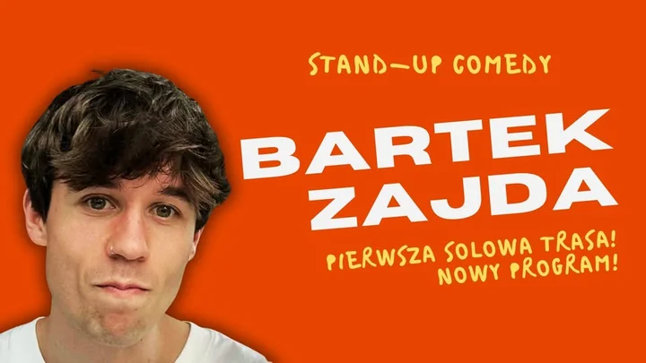 Grafika promocyjna wydarzenia RZESZÓW: Bartek Zajda Stand Up — solowy wieczór komediowy