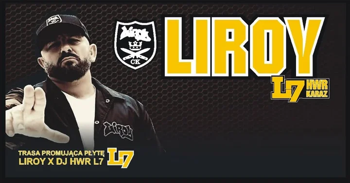 Grafika promocyjna wydarzenia Powrót Scyzoryka — L7 TOUR: Liroy x HWR x Karaz w Rzeszowie