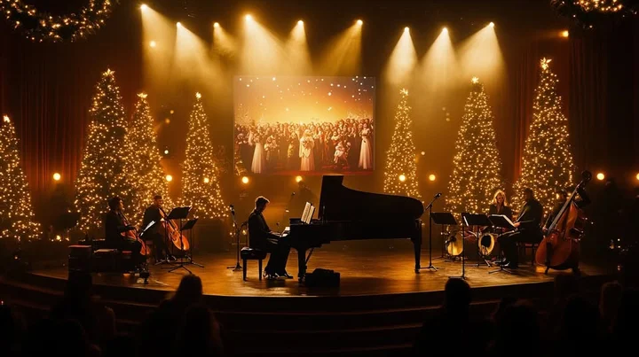 Grafika promocyjna wydarzenia Świąteczny Koncert – Bożonarodzeniowe Utwory i Kolędy (Rzeszów)