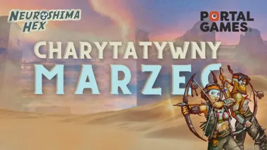 Grafika promocyjna wydarzenia Charytatywny Marzec: Hexiarze Grają dla Julii — turniej w Rzeszowie