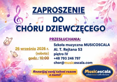 Nabór do chóru dziewczęcego w Rzeszowie – przesłuchania 26 września