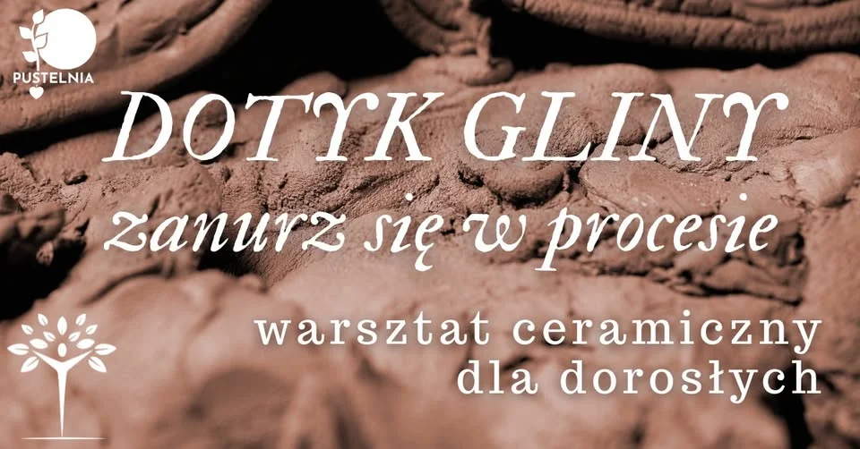 Grafika promocyjna wydarzenia Warsztaty ceramiczne dla dorosłych w Rzeszowie