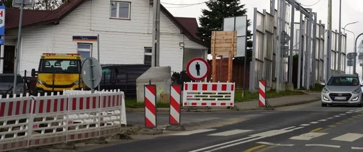 Stała zmiana na DK84 w Sanoku. Wjazd na ul. Łany zostanie zamknięty