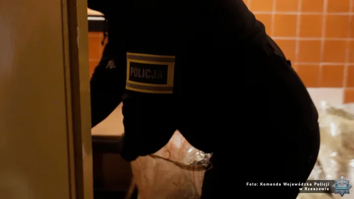 Tajne skrytki i georadar - policja z Rzeszowa wyjęła ponad 60 kg narkotyków