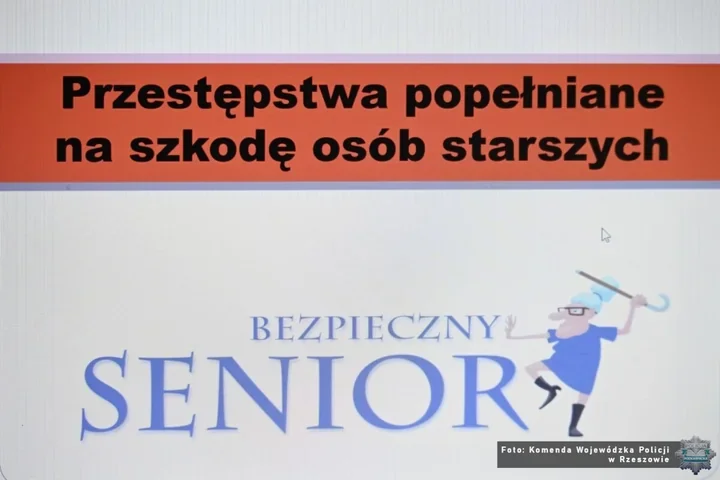 Policjantki z Rzeszowa ostrzegły seniorów przed oszustami, którzy polują na zaufanie