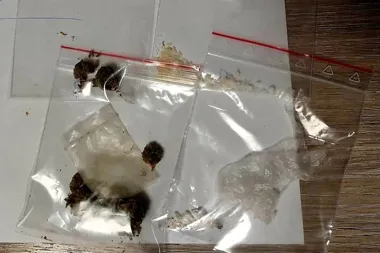 Mefedron i marihuana przy 20-latku. Kryminalni z Lubaczowa zatrzymali mężczyznę