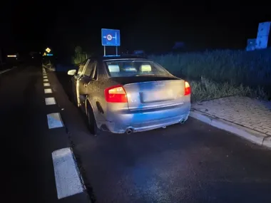 Niesprawne światła i nerwowe zachowanie - w Audi znaleziono amfetaminę
