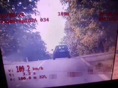 109 km/h w zabudowanym i 2,3 promila - kierowca z Jasła stracił więcej niż prawo jazdy