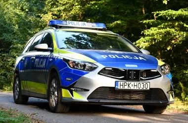 Volkswagen zatrzymany w Oleszycach - 63-latek miał blisko 1,5 promila