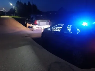 Pijany ojciec wiózł 2-latka. Policjanci zatrzymali go w Haczowie