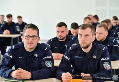 48 policjantów z Podkarpacia zaczęło kurs, który otwiera drogę do awansu