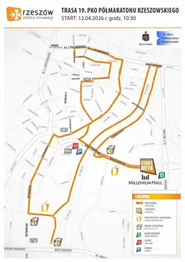 Rzeszów sparaliżuje półmaraton - centrum na kilka godzin stanie