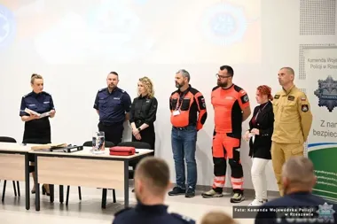 Policjanci z Dębicy wygrali finał w Rzeszowie - o wyniku decydowały sekundy