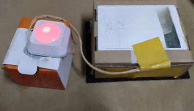 Porzucony pakunek przy sklepie okazał się elementem szkolnego projektu - patrole w akcji