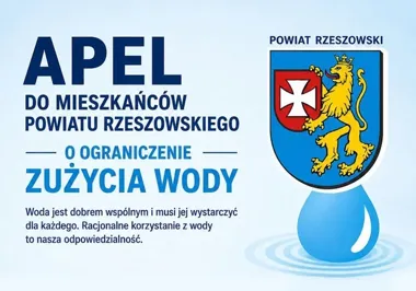 Upał zwiększa pobór wody. W powiecie rzeszowskim pada apel o oszczędzanie