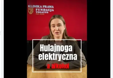 Hulajnoga po alkoholu może kosztować więcej niż przejazd taksówką