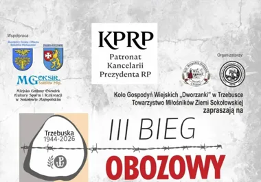 III Bieg Obozowy w Trzebusce z patronatem starosty