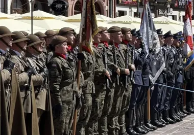 W Rzeszowie oddano hołd Konstytucji 3 Maja pod pomnikiem Kościuszki