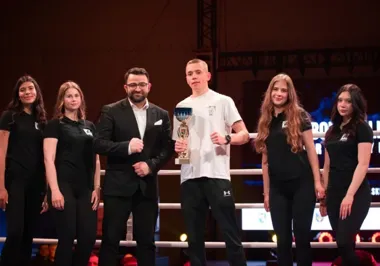 Hala w Sokołowie Małopolskim pękała w szwach podczas gali boksu olimpijskiego