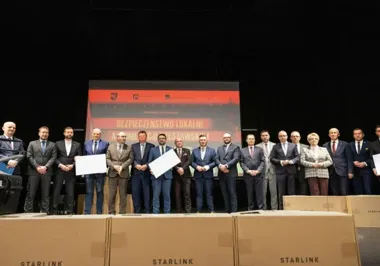 Starlink trafił do samorządów Aglomeracji Rzeszowskiej – nowe narzędzie w walce z kryzysami