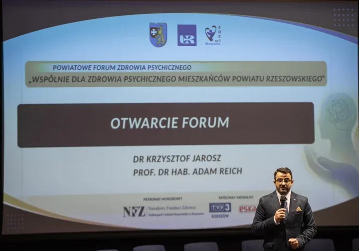 Nie jednorazowa konferencja. Powiat Rzeszowski buduje system wsparcia zdrowia psychicznego