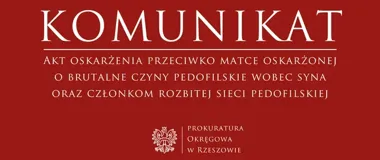 Akt oskarżenia w sprawie wykorzystywania małoletniego i handlu materiałami