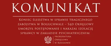 Pożar w Boguchwale. Umorzenie postępowania i zakład psychiatryczny