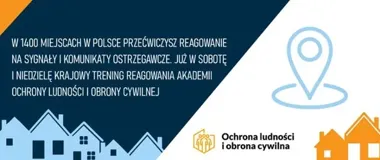 Niemal 1400 punktów w Polsce. Służby przećwiczą reakcję na alarmy