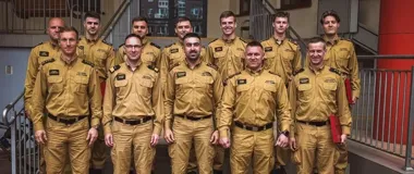 Podziękowano strażakom po misji w Hiszpanii. Wśród nich byli funkcjonariusze z Podkarpacia