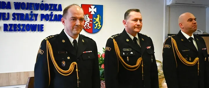 Po 30 latach w PSP - pożegnano naczelnika Wydziału Logistyki KW PSP